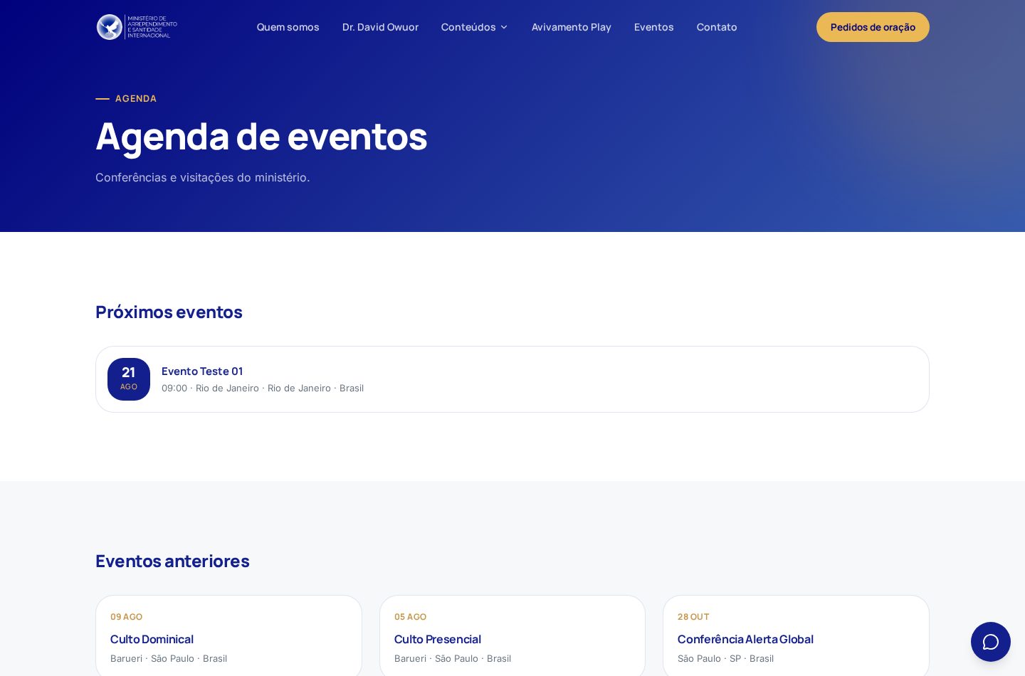 Agenda
