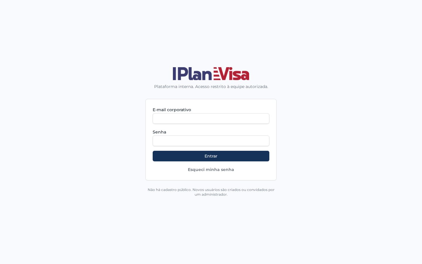 Iplan Visa — CRM jurídico