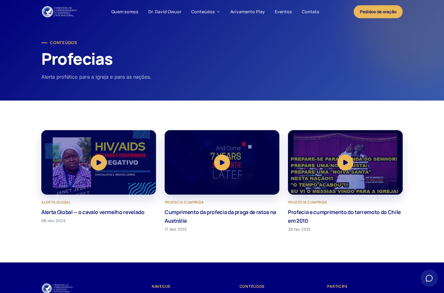 Profecias