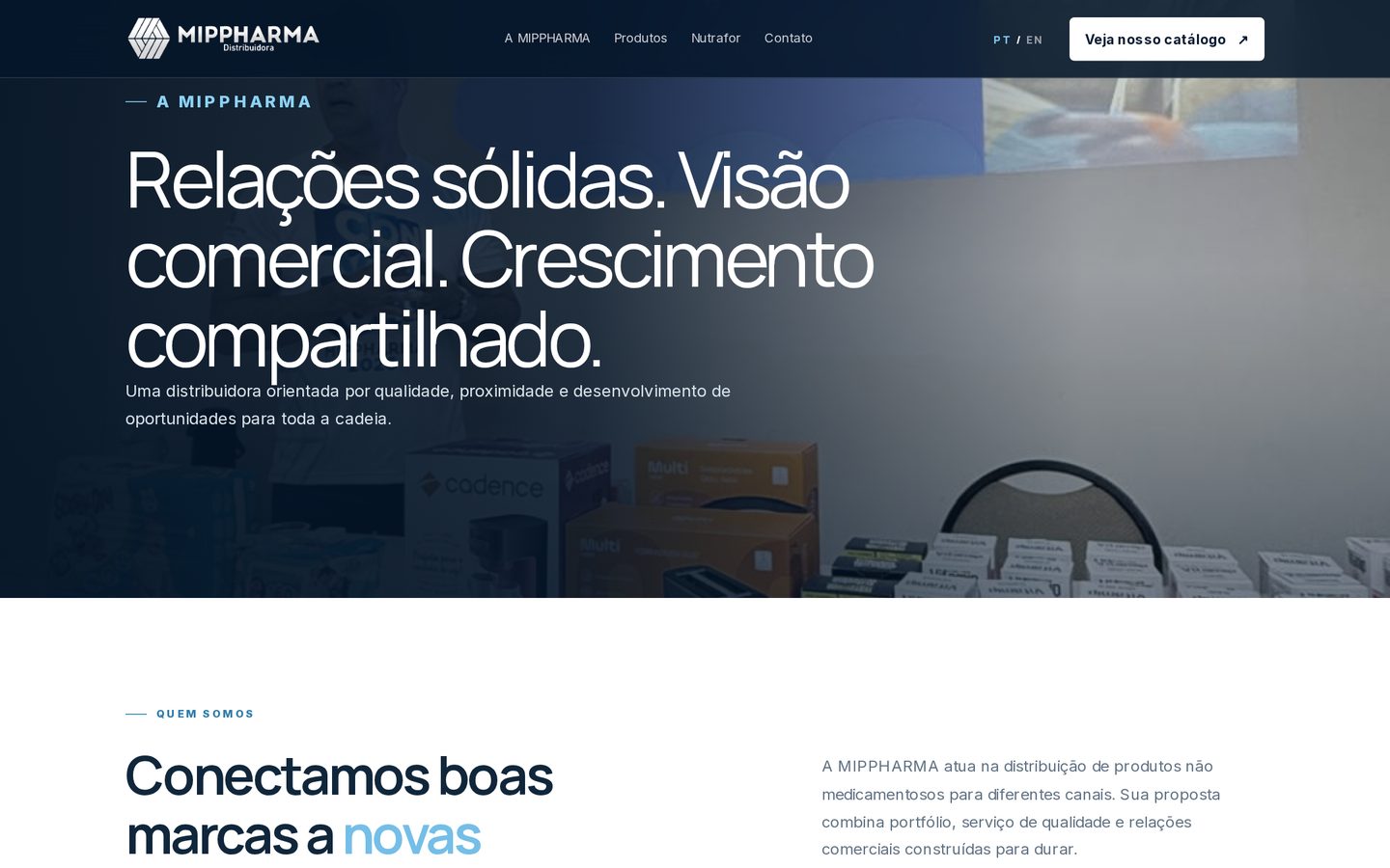 MIPPHARMA — página institucional