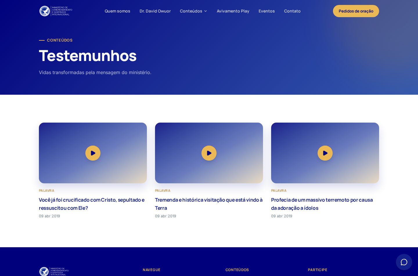 Testemunhos
