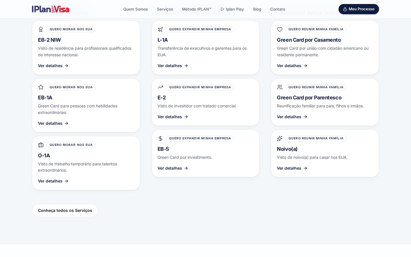 Iplan Visa — serviços